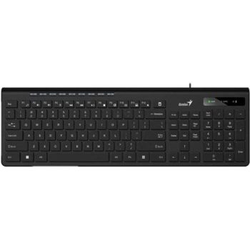 Genius SlimStar 230 II magyar billentyűzet fekete