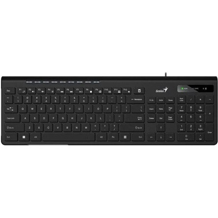 Genius SlimStar 230 II magyar billentyűzet fekete