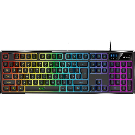 Genius Scorpion K7 USB cseppálló magyar gaming membrán billentyűzet fekete