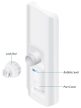 Ubiquiti LiteBeam LAP-GPS 5AC 5GHz 90° 17dBi GPS szektor antenna
