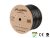 Lanberg LCF6-30CU-0305-BK Cat.6 F/UTP PE+PVC Fca 250MHz AWG23 305m árnyékolt zselés fekete kültéri kábel