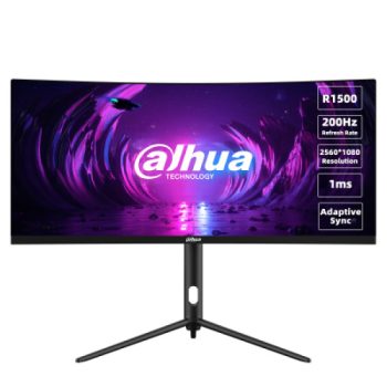   Dahua 30" LM30-E330CA QHD VA ívelt 1ms 200Hz DP+HDMI PIVOT monitor