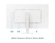 SAMSUNG 32 LS32D701EAUXEN UHD VA 16:9 5ms monitor
