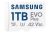 SAMSUNG SD kártya 1TB, EVO PLUS, Blue Wave, 160MB/s