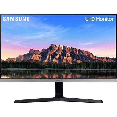 Samsung UR55 28" IPS LED monitor fekete-ezüst FreeSync