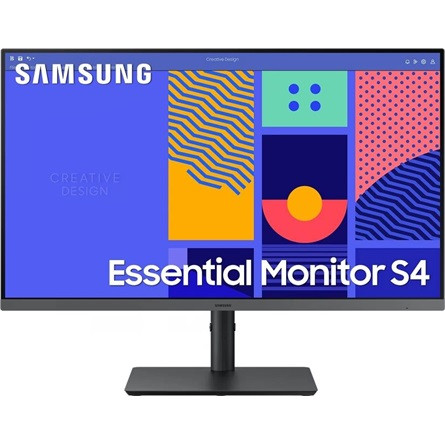 Samsung S43GC S24C432GAU 24" IPS LED monitor fekete-szürke 100Hz FreeSync