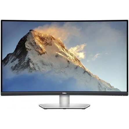 Dell S3221QS 31.5" ívelt VA LED monitor ezüst FreeSync (Csomagolás sérült bontott!)
