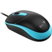 Genius DX-123  optikai USB egér fekete-kék