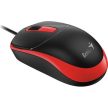Genius DX-123  optikai USB egér fekete-piros