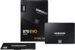 SAMSUNG SSD Belső, 250GB, 870 EVO, 2.5, SATA3