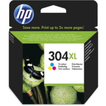   HP N9K07AE Tintapatron Color 300 oldal kapacitás No.304XL - Utód: B7RT8AE