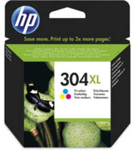 HP N9K07AE Tintapatron Color 300 oldal kapacitás No.304XL - Utód: B7RT8AE