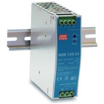   MEAN WELL NDR-120-48 48V 2,5A 120W DIN sínre szerelhető tápegység
