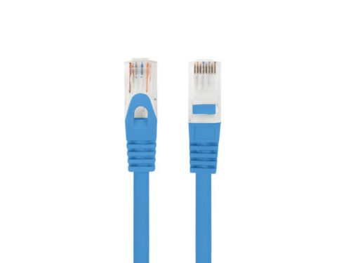 Lanberg PCU6-10CU-0200-B Cat.6 U/UTP LSZH CU AWG26 árnyékolatlan kék patch kábel 2m