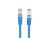 Lanberg PCU6-10CU-0200-B Cat.6 U/UTP LSZH CU AWG26 árnyékolatlan kék patch kábel 2m