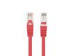 Lanberg PCU6-10CU-0200-R Cat.6 U/UTP LSZH CU AWG26 árnyékolatlan piros patch kábel 2m