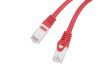 Lanberg PCU6-10CU-0200-R Cat.6 U/UTP LSZH CU AWG26 árnyékolatlan piros patch kábel 2m
