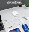 Choetech 4-port 2*USB-C+2*USB-A (4port,asztali,100W,fehér,GAN), töltő