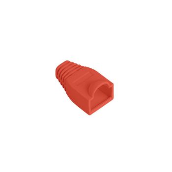 Lanberg PLB-1000-R RJ45 piros törésgátló 100db/csomag