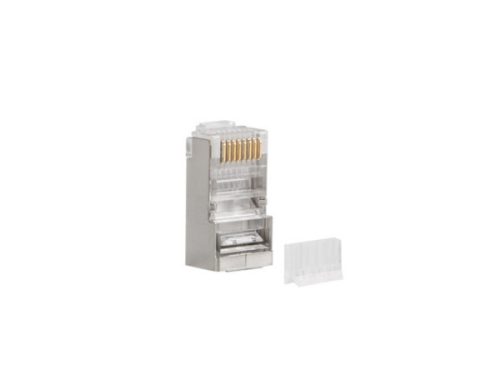 Lanberg PLS-6000 Cat.6 FTP RJ45 8P8C univerzális árnyékolt inzerteres csatlakozó dugó 100db/csomag