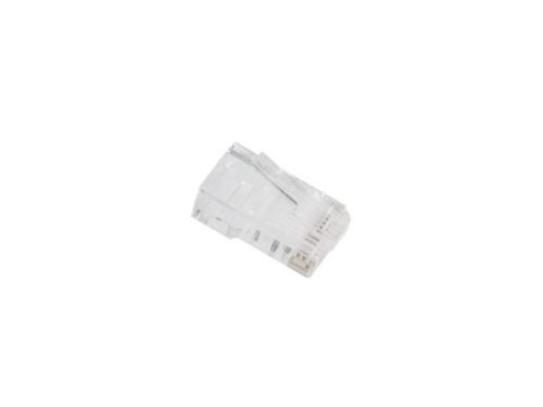 Lanberg PLU-5000EZ Cat.5e UTP RJ45 8P8C univerzális árnyékolatlan átvezetős csatlakozó dugó 100db/csomag