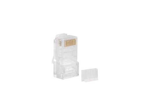 Lanberg PLU-6000 Cat.6 UTP RJ45 8P8C moduláris árnyékolatlan adapteres csatlakozó dugó 100db/csomag