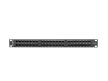 Lanberg PPU6-1048-B 19" 1U Cat.6 UTP 48port árnyékolatlan fekete patch panel