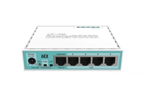 MikroTik RB750Gr3 hEX 5xGbE LAN port router