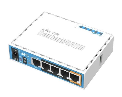 MikroTik RB952Ui-5ac2nD hAP ac lite L4 5xFE LAN port Dual-band Vezeték nélküli router