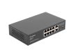 Lanberg RSFE-8P-2GE-120 19/10" 1U 8x100Mbps PoE+ LAN (120W) 2xGbE LAN port nem menedzselhető PoE+ switch