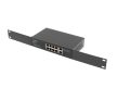 Lanberg RSFE-8P-2GE-120 19/10" 1U 8x100Mbps PoE+ LAN (120W) 2xGbE LAN port nem menedzselhető PoE+ switch