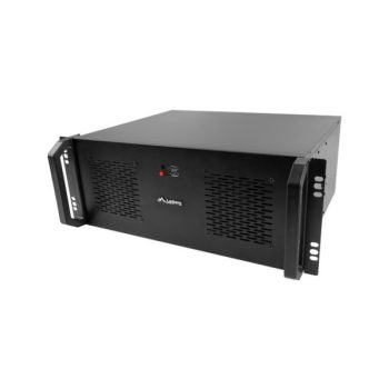   Lanberg SC01-3504-10B 19" 4U SZÉL:430mm MÉLY:350mm MAG:177mm táp nélküli rack szerver ház