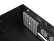 Lanberg SC01-3504-10B 19" 4U SZÉL:430mm MÉLY:350mm MAG:177mm táp nélküli rack szerver ház