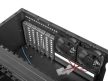 Lanberg SC01-4504-10B 19" 4U SZÉL:430mm MÉLY:450mm MAG:177mm táp nélküli rack szerver ház