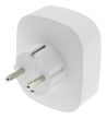 Deltaco SMART HOME SH-P01E aljzat energiafigyelővel, WIFI, 2.4GHz, fehér