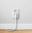 Deltaco SMART HOME SH-P01E aljzat energiafigyelővel, WIFI, 2.4GHz, fehér