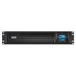 APC SMC1000I-2UC Smart-UPS C 1000VA 600W LCD 230V 2U Rack Smart Connect szünetmentes tápegység