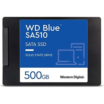 Western Digital Blue SA510 500GB SATA3 2,5" SSD fekete