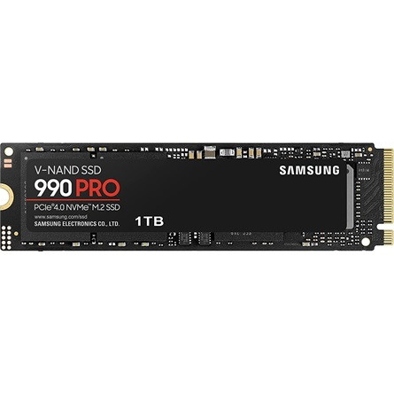 Samsung 990 PRO 1TB PCIe x4 (4.0) NVMe M.2 2280 SSD fekete