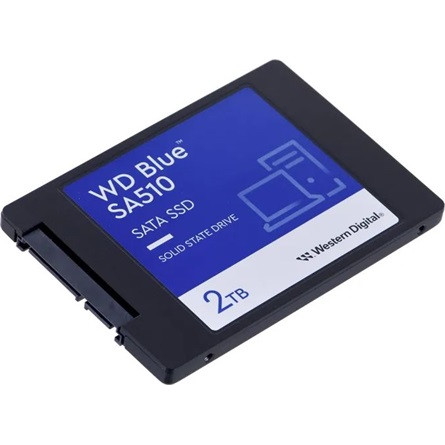 Western Digital Blue SA510 2TB SATA3 2,5" SSD fekete