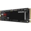 Samsung 990 PRO 4TB PCIe x4 (4.0) NVMe M.2 2280 SSD fekete