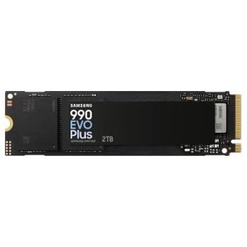  Samsung 990 EVO Plus 2TB PCIe x4 (4.0) / PCIe x2 (5.0) NVMe M.2 2280 SSD fekete