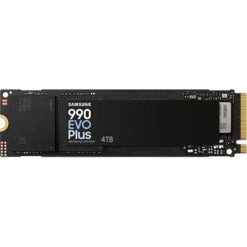   Samsung 990 EVO Plus 4TB PCIe x4 (4.0) / PCIe x2 (5.0) NVMe M.2 2280 SSD fekete