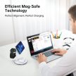 Choetech 15W (3-1ben, Wireless mobil gyorstöltő), töltő