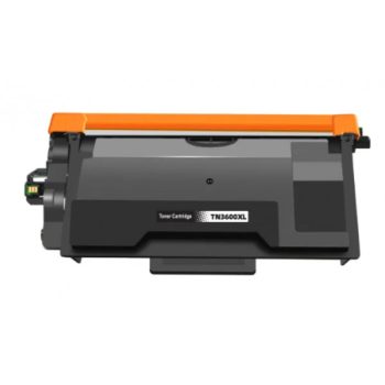   Utángyártott BROTHER TN3600XXL Toner Black 11.000 oldal kapacitás WHITE BOX