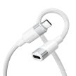 Vention USB-C 3.2/M -> USB-C 3.2/F, 0,5m,(hosszabbító, fehér, Gen2, 10Gbps), kábel