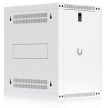 Ubiquiti UACC-RACK-12U-WALL-450-G 19" 12U 635x550x450mm MAX:50kg üvegajtós fehér fali rack szekrény