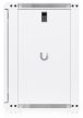Ubiquiti UACC-RACK-12U-WALL-450-P 19" 12U 635x550x450mm MAX:50kg perforált ajtós fehér fali rack szekrény