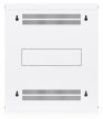 Ubiquiti UACC-RACK-12U-WALL-450-P 19" 12U 635x550x450mm MAX:50kg perforált ajtós fehér fali rack szekrény