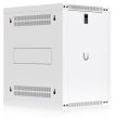 Ubiquiti UACC-RACK-12U-WALL-450-P 19" 12U 635x550x450mm MAX:50kg perforált ajtós fehér fali rack szekrény